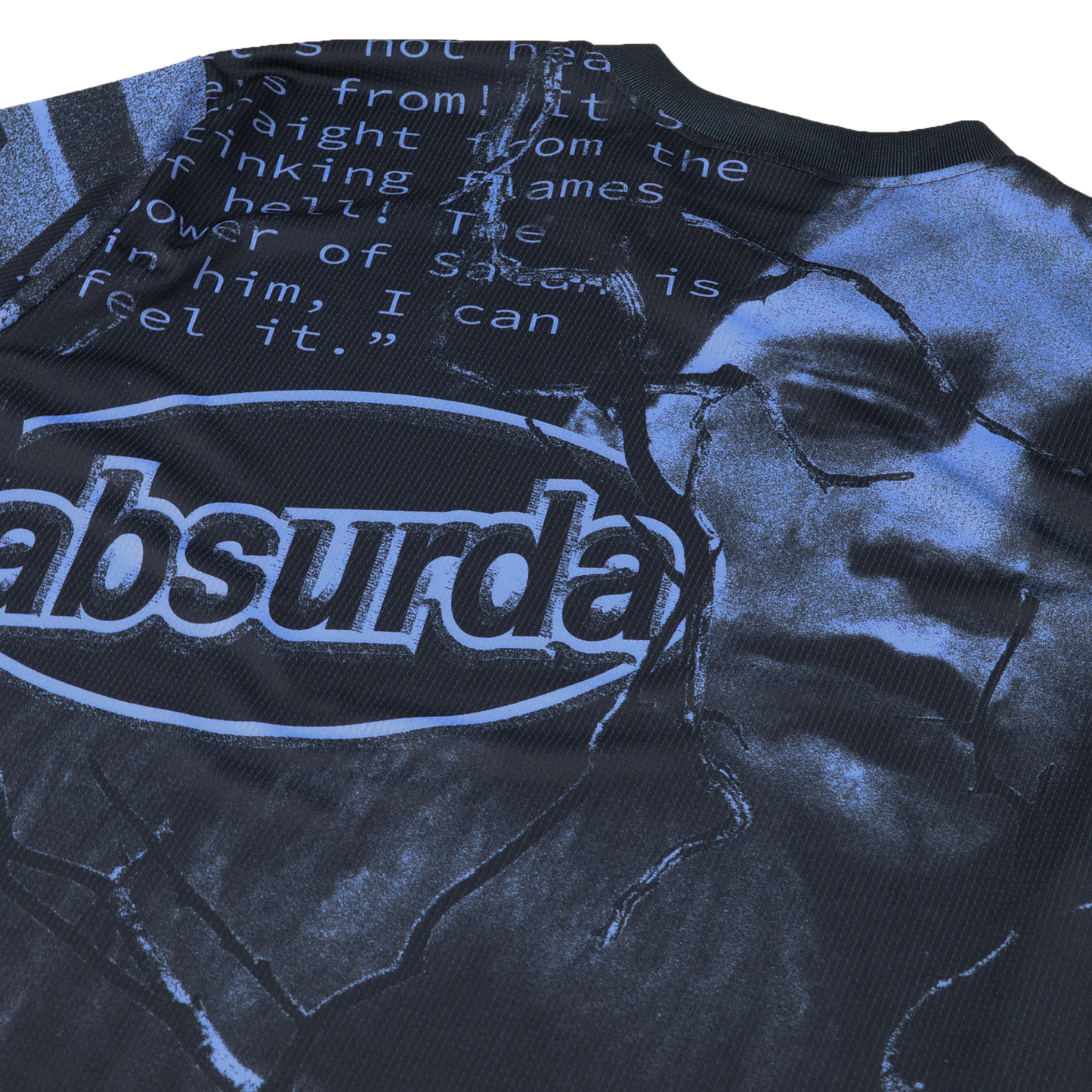 The Boy in the Castle Soccer Jersey (Cornflower Blue / Black)