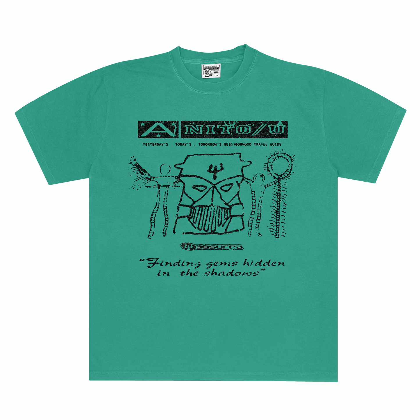Anito/u Travel Guide Tee (Teal)